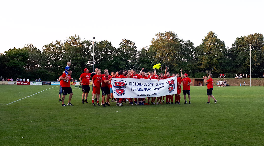 Unsere 1. Mannschaft steigt in die Kreisoberliga auf