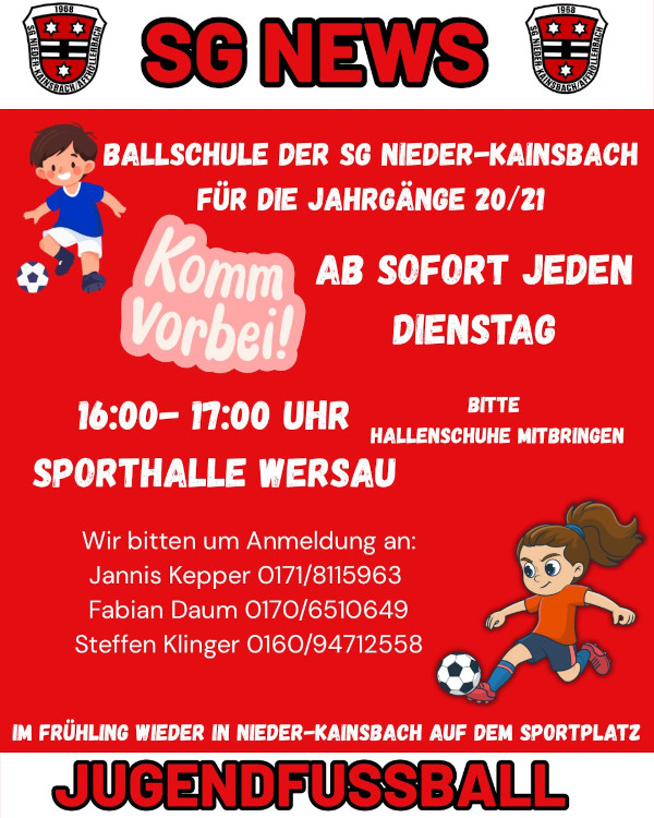 Einladung zur Ballschule